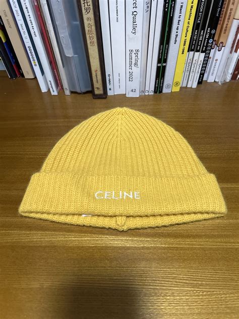 celine beach hat|Celine beanie hat.